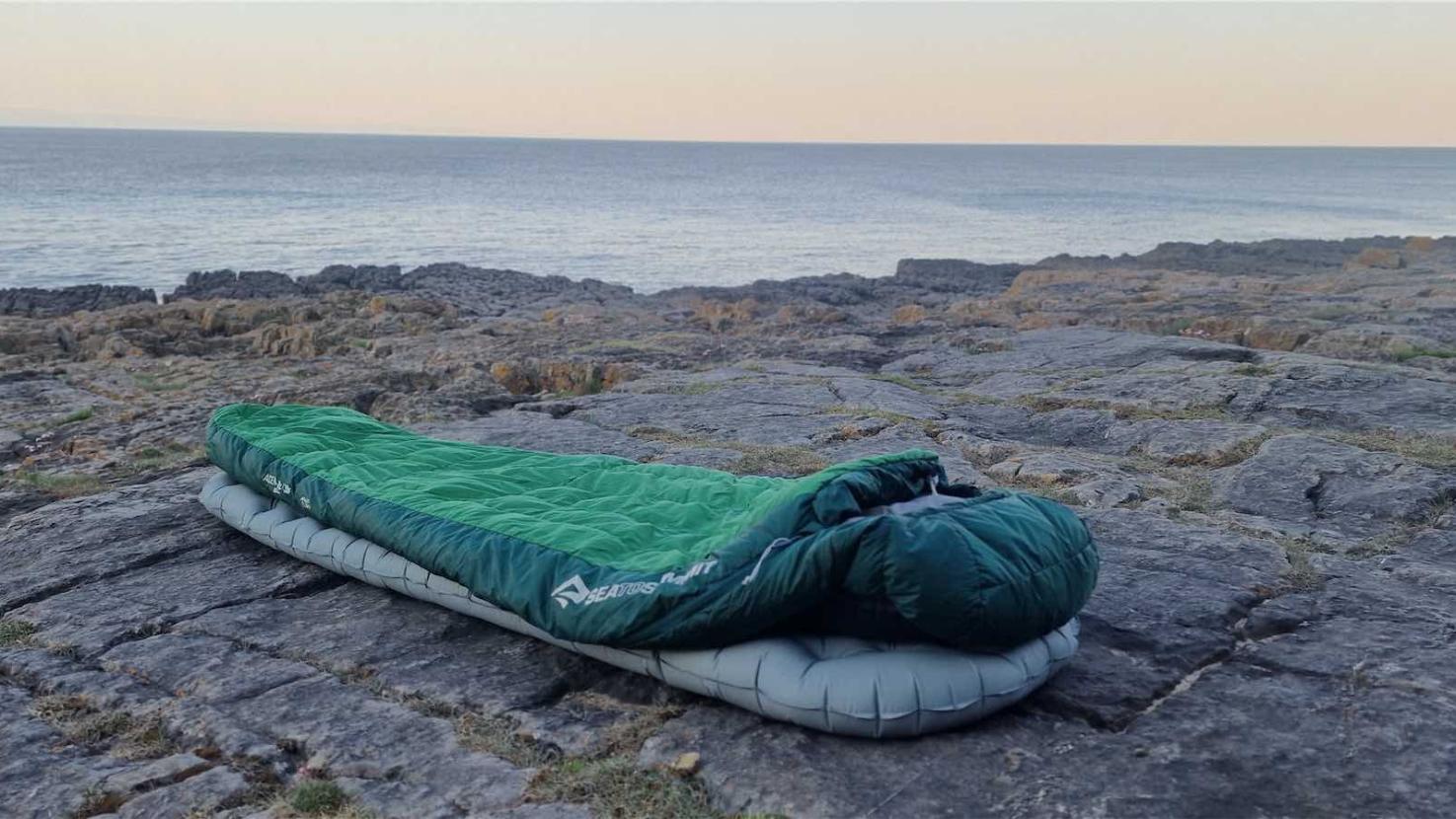 Sea to Summit Ascent -1 sleeping bag review: brilliantly built for British bivis